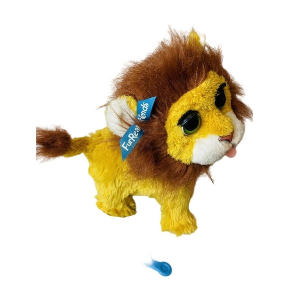 Fur Real Friends Roaring Bouncing Lion Interactive Toy Animal Pet Plush - Picture 2 of 12